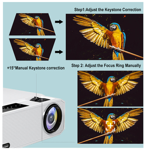 Everycom HQ9 Smart Android 9.0 5G Wifi Hd Lcd Proyector Support 4k Video Manual Focus Full HD Projector Home Theater Projector - Product Image 3