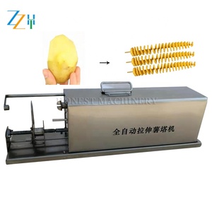 中国製カッターポテト/電気商用ポテトカッター/スパイラルポテトカッター - Product Image 2