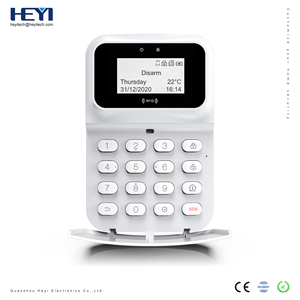 HEYI WiFi <strong>Keypad</strong> <strong>Alarm</strong> <strong>System</strong> with RFID Big LCD Display Button Press Control for Home Office Security