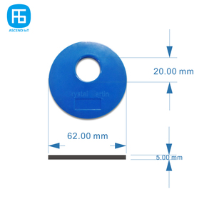 860-960MHZ UHF RFID Coins Clothing Production Progress Real Time Monitor Tag <strong>Programable</strong> R6P RFID Tags Inventory Manage - Product Image 6