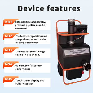 <strong>Pipeline</strong> air leakage tester - Certified in accordance with standards - Directly determines sealing performance - Product Image 2