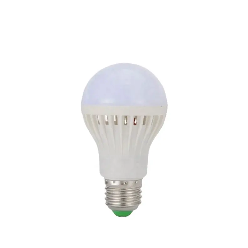 فعالة من حيث التكلفة ac110v 220v led بطارية كشاف طوارئ المسؤول أدى الإضاءة e27 مصباح led مستشعر صوت ضوء لمبة