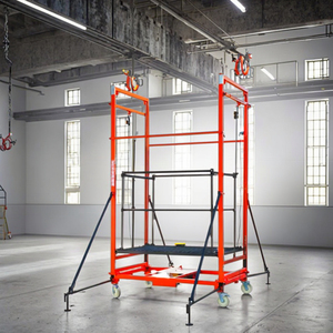 Прочная электрическая подъемная платформа для строительных лесов, мобильная гидравлическая подъемная платформа для работы - Product Image 5