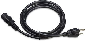 125V 10A 3 Prong AC Power Cord Cable for TV, <strong>Computer</strong>, Printer, Radio, Monitor, Samsung, Dell, Vizio, LG, Asus, Laptop and More - Product Image 3