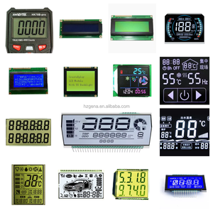 Speziell geformter Auto-COG-LCD-Bildschirm FPC-Anschluss LCD-Anzeige modul Farb linien druck Segmentierter LCD-Bildschirm - Product Image 1