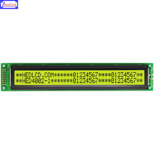 Produzieren Verkauf 6,0 "182*33,5 MM 4002 40x2 Zeichen LCD-Anzeige modul mit API31066 ST7066 IC Parallel anschluss für Audio-Controller - Product Image 2
