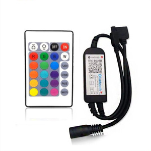 24Key Infrared <strong>Remote</strong> <strong>Control</strong> and Wireless APP 4Pin DC <strong>LED</strong> Light Strip IR Controller