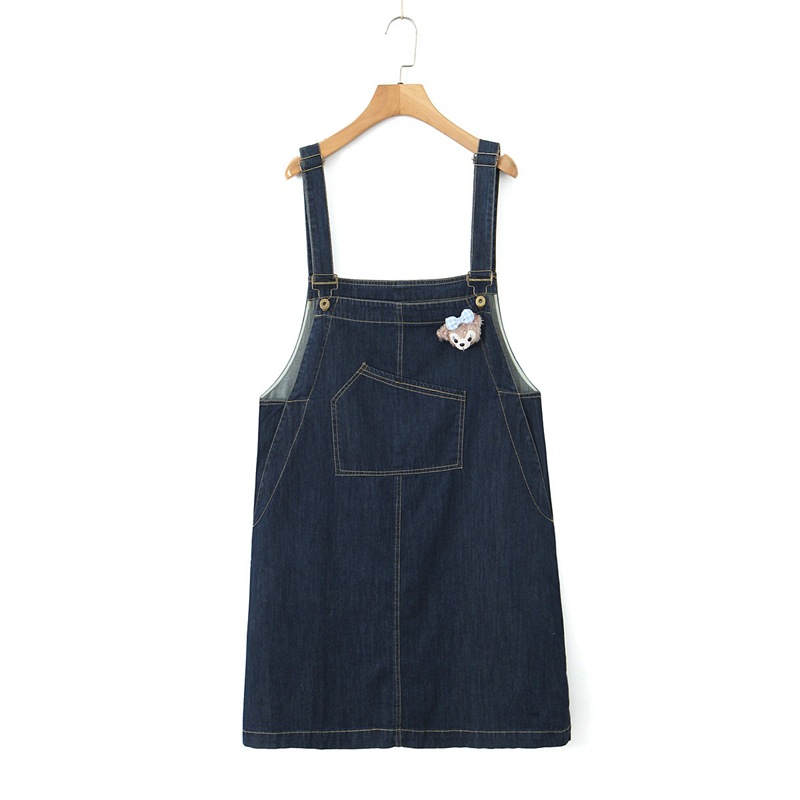 Denim blue overalls