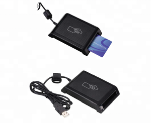 Usb veya Rs232 ile fabrika ucuz çift arabirim D5 akıllı kart okuyucu - Product Image 3