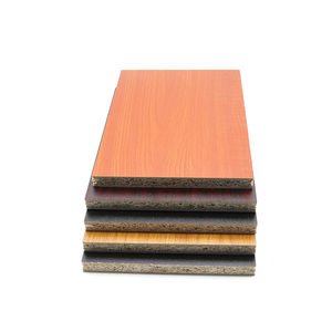 Finished Melamine Faced <strong>Particle</strong> <strong>Board</strong> Wood Plywood Chipboard for Indoor Furniture for Furniture <strong>Production</strong>