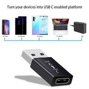 USB3.0 macho a tipo C hembra de conversión usb macho a USB3.1 adaptador hembra convertidor USB3.0 al tipo-C adaptador de convertidor