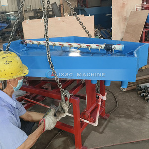 Küçük ölçekli titreşimli yerçekimi ayırıcı altın cevheri makinesi İkizler sallayarak masa makinesi - Product Image 3