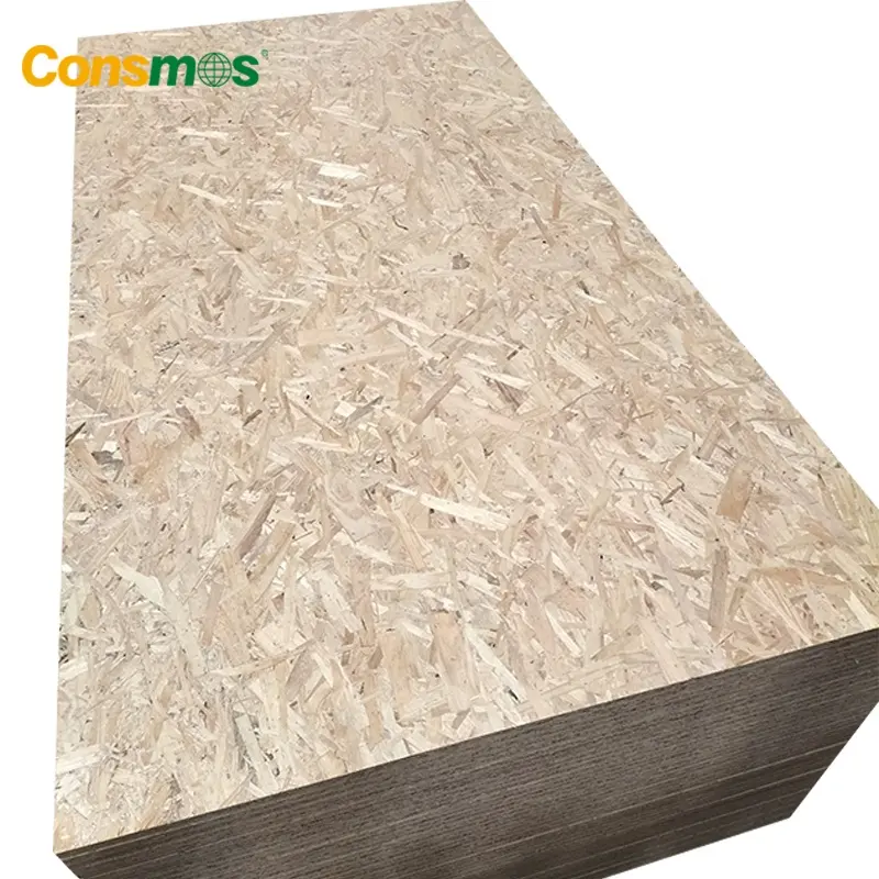 9mm 12MM 18mm Full Pine E0 Pegamento Impermeable OSB3 Tablero OSB Exportación a Chile