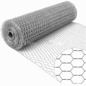 Dingzhou <strong>Factory</strong> Cheap Price PVC Galvanized Chicken Wire <strong>Hexagonal</strong> Wire <strong>Mesh</strong> <strong>Hexagonal</strong> Wire <strong>Netting</strong> <strong>Rolls</strong> for Poultry Cage - Product Image 1