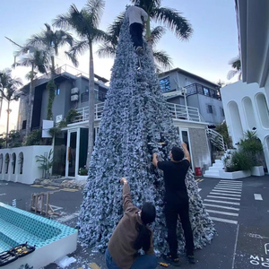 5M 6M 8M 9M 10m lập trình lớn giáng sinh LED khổng lồ chiếu sáng ngoài trời nhân tạo lớn 4M giáng sinh Xmas Tree - Product Image 3