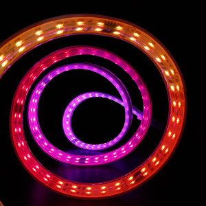 ChinaFactory <strong>LED</strong> <strong>RGB</strong> Cob Chasing <strong>Led</strong> <strong>Light</strong> Strip Remote Control <strong>DMX</strong> Addressable Programmable Flexible Rope <strong>Light</strong> IP67 Waterproof - Product Image 2