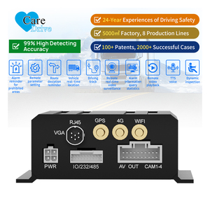 CareDrive 512GB doppia scheda <span class=keywords><strong>SD</strong></span> di stoccaggio Hot vendita HD 1080p veicolo videoregistratore 4-CH MDVR Mobile Dvr per Taxi scuolabus LCD