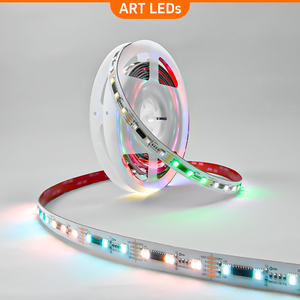 UL listelenen IP20 su geçirmez dijital 12V 60leds DMX512 UCS512G6 IC RGBTW akıllı LED piksel bant Led şeritler için aydınlatma dekorasyon - Product Image 6
