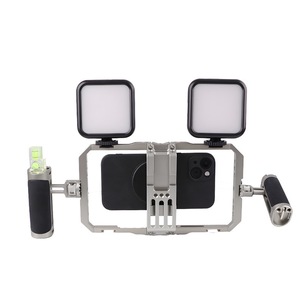 Universal Phone Cage Smartphone Video Rig <strong>Kit</strong> with Handles Handheld <strong>Filmmaking</strong> Vlogging Case Stabilizer for Videomaker - Product Image 4