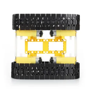 Tscinbuny Robot Tank şasi Arduino programlama için Lego yapı taşı tank tekerlek şasi ile uyumlu