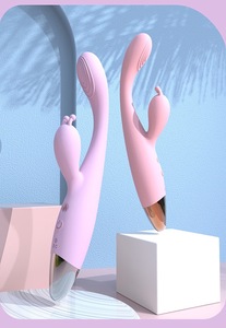 Mini AV Stick Vibrator Waterproof Pink Silicone Vibrator Female Masturbation Clitoris Massager Adult <strong>Sex</strong> Toys