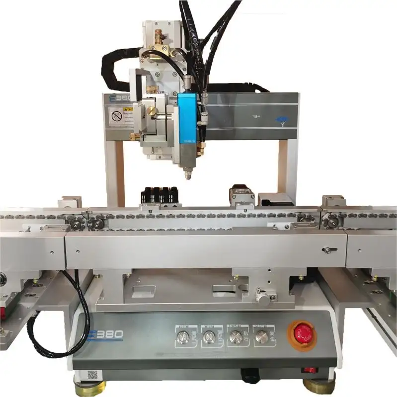 Máquina dispensadora de pegamento automática en línea de 3 ejes robot adhesivo de resina epoxi de alta precisión dispensador de pegamento CNC UV PVA