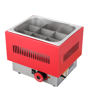 เครื่องทำคานโตะกล่องไม้แบบกริด Oden,เครื่องทำอาหาร9เหลี่ยม - Product Image 1