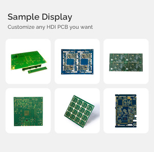 แผงวงจรสองด้าน Fr4 94v0 Pcb แผงวงจรความถี่สูง Pcb บอร์ดสีดำอิเล็กทรอนิกส์ OEM LED PCBA อุปกรณ์อิเล็กทรอนิกส์ - Product Image 4
