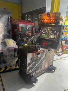 ターミネーター4シューティングアーケードゲーム機子供用シミュレーターボードコイン支払いエンターテインメント