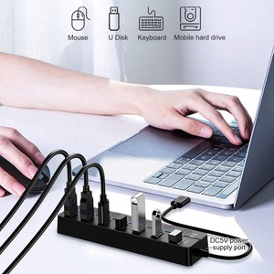 7 porte USB 3.0 Hub con Power Switch Individuali per Desktop, Laptop, Notebook e più - Product Image 6