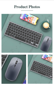 78キーマルチデバイス同期キーボードミニマルチメディアワイヤレスキーボードラップトップPCパッドMacbookTablet用 - Product Image 6