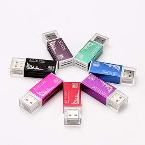 All-in-One per Micro SD per SDXC SDHC TF M2 MMC MS Pro Memory Card Reader esterno USB 2.0 installazione - Product Image 1