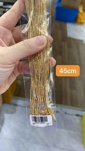 Xuping takı altın kaplama kolye ile ince yılan kemik zincir kutusu avrupa ve amerikan kolye zinciri tek - Product Image 5