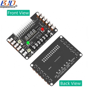 Bilgisayar PSU ATX ATX girişi 10 USB ve 2 QC konektörü Hub kesme panosu 3A gerilim ekran ile maksimum çıkış