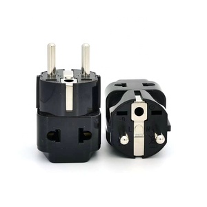 Adattatore universale europeo USA UK Swiss AU a EU 2 in 1 KR EURO Plug germania francia tipo F spina di conversione multifunzione - Product Image 2
