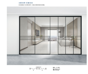 Cửa hợp kim nhôm xu hướng thời trang nhà Setter ví dụ phong cách sau đây khái niệm tiên tiến cho phòng ngủ phòng khách - Product Image 2