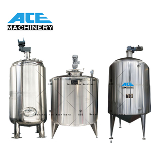 Özelleştirilebilir 1000L 2000L 3t 5T karıştırıcı karıştırma tankı elektrikli/buhar isıtma mikser gıda sınıfı SUS304/316L GMP standart - Product Image 5