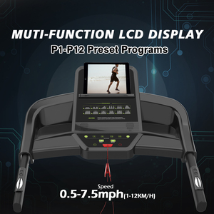 Uso domestico pieghevole tapis roulant per 12 programma preimpostato, per il risparmio di spazio portatile - Product Image 3