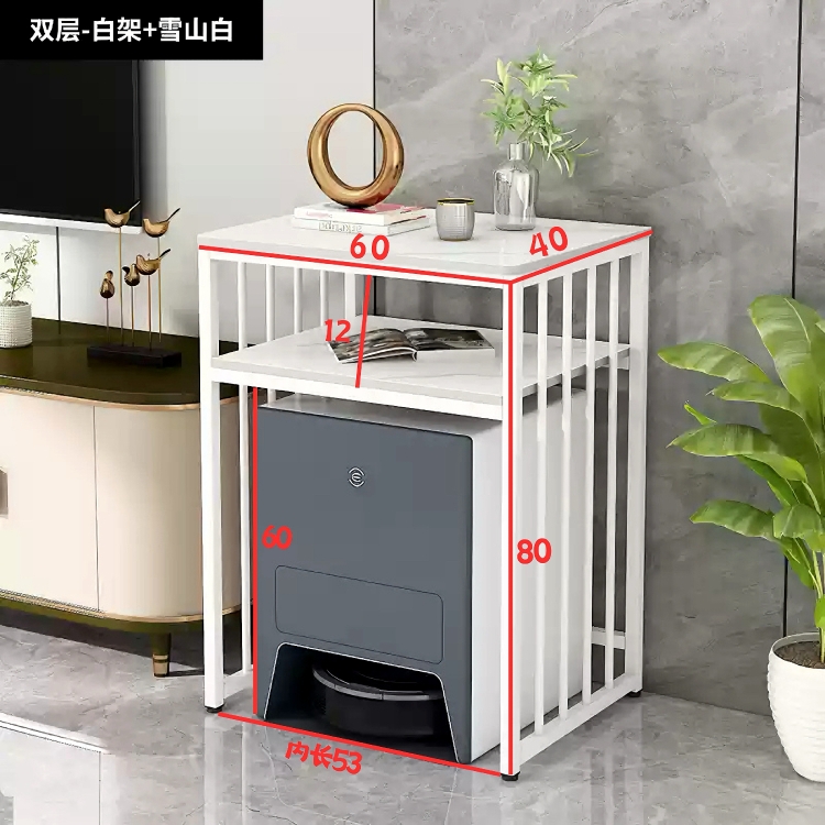 white frame + snow mountain white slate