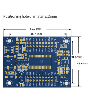 CY7C68013A EZ-USB FX2LP USB2.0 Logik-Analysator Core Board + Quellcode mit I2C serieller SPI-Schnittstelle für Arduino Entwicklungsbrett