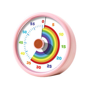 Zhongnaier Free <strong>Sample</strong> Kids Study <strong>Timer</strong> Countdown Rainbow 60 Minutes Visual <strong>Timer</strong> High Quality Custom Square Kitchen <strong>Timers</strong> - Product Image 3