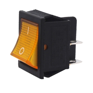Işık ile KCD4 dört pin iki dişli gemi tipi anahtarı - Product Image 3