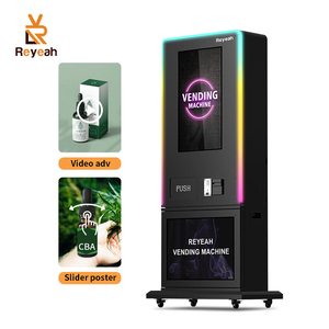 Reyeah không dùng tiền mặt thanh toán Đầu đọc thẻ Máy bán hàng tự động 32 inch quảng cáo màn hình cảm ứng CBD Máy bán hàng tự động ID tuổi xác minh - Product Image 1