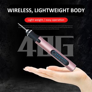 USB可充电便携式无绳电动雕刻笔便携式迷你抛光钻研磨机雕刻笔旋转工具 - Product Image 4