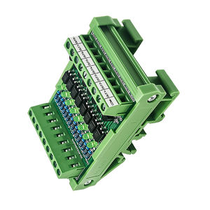 Módulo terminal optoacoplador de salida NPN de 8 entradas PNP con interfaz de salida digital DC12V de aislamiento fotoeléctrico - Product Image 6