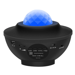 LED yıldız Sky & Nebula okyanus projektör Modern USB Powered gece lambası yatak odası dekorasyon için uzaktan kumanda ile ABS lamba vücut - Product Image 1
