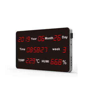 <strong>Large</strong> Led Display Thermometer <strong>Hygrometer</strong>/led Display <strong>Hygrometer</strong>/digital <strong>Hygrometer</strong> HUATO HE218B - Product Image 4