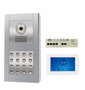 TCP IP Video Intercom Smart Door Telefone 7 Zoll Bildschirm IP Intercom System für Apartment Video Tür Telefon - Product Image 2