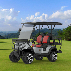Hot Bán 2023 Mới Nhất Thiết Kế Ban Đầu Mini 4 Chỗ Ngồi Điện Golf Giỏ Hàng Khung Xe Cao Tùy Chỉnh Golf Xe Điện - Product Image 5