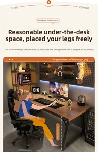 Einfacher Home-Office-Computer tisch für Schlafzimmer oder Game Workbench-Schreibtisch für Notebooks - Product Image 4
